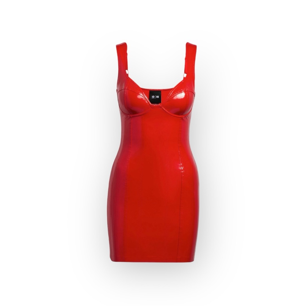 Adidas x Ivy Park Faux Latex Dress Sz. Small